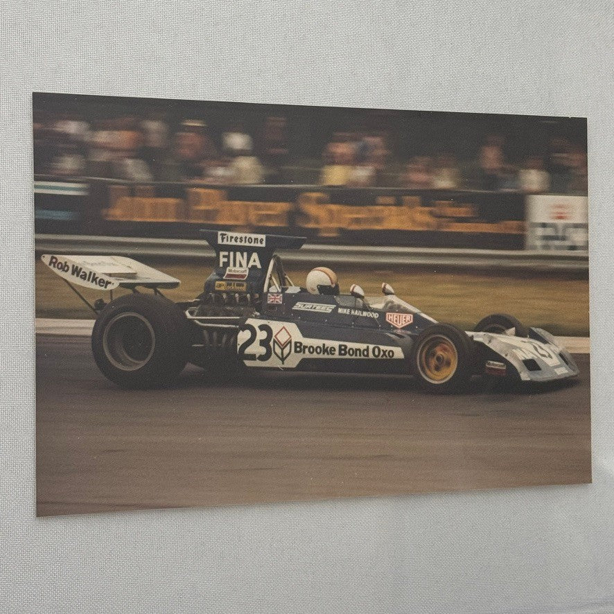Mike Hailwood Racing Driver Car Photo Photograph Brands Hatch Modern Print