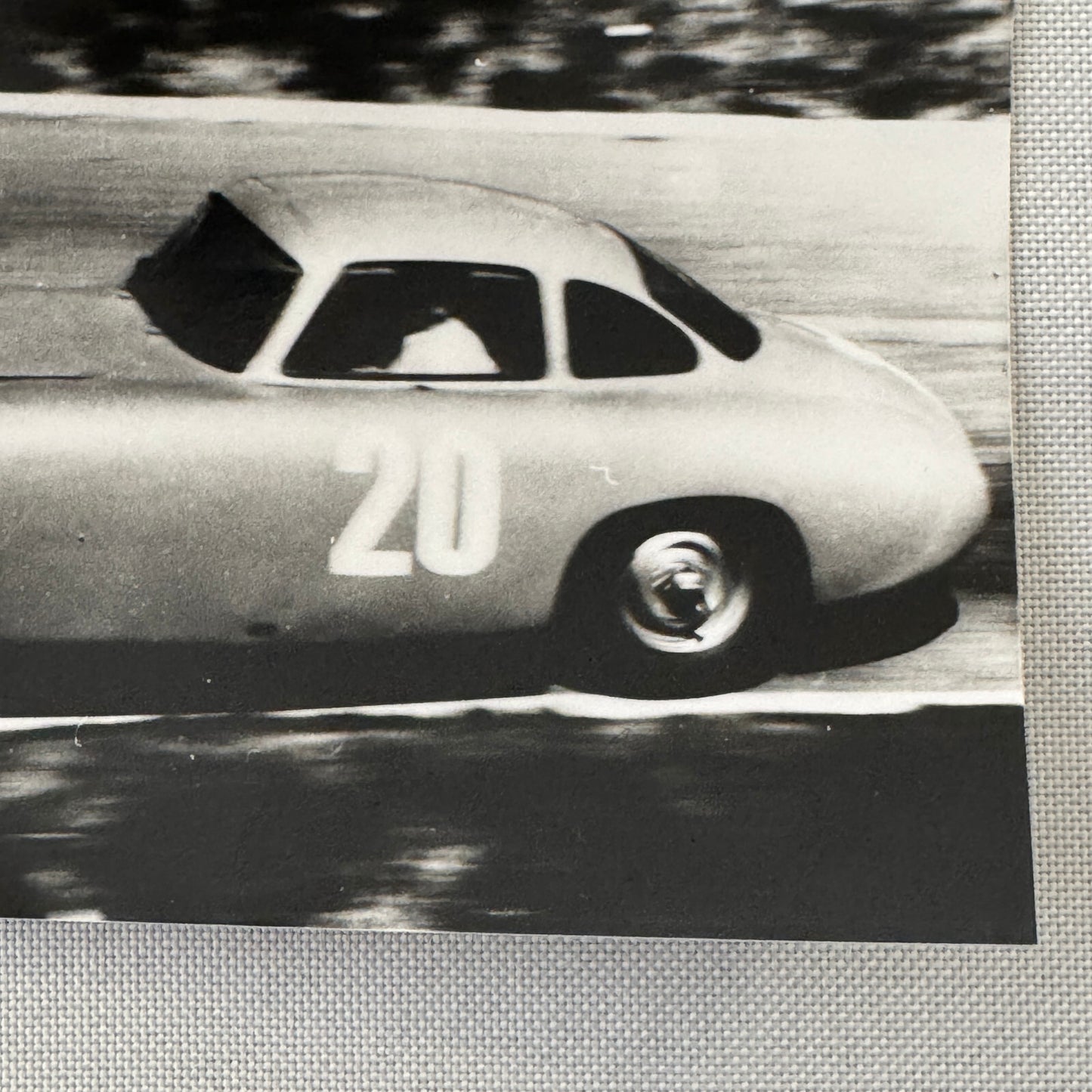 Mercedes Benz 300 SL Racing Car Photo Photograph Hermann Lang 1952