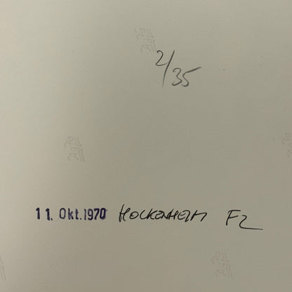 Vintage Racing Photo 1970 Hockenheim F2 Race Derek Bell Driver Motorsport