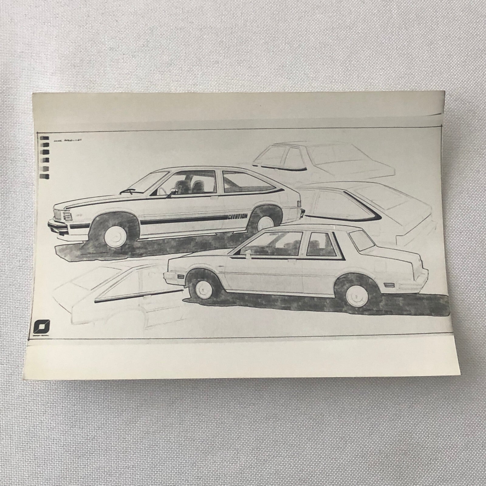 Vintage Car Automotive Design Photo Photograph Lot of 8x