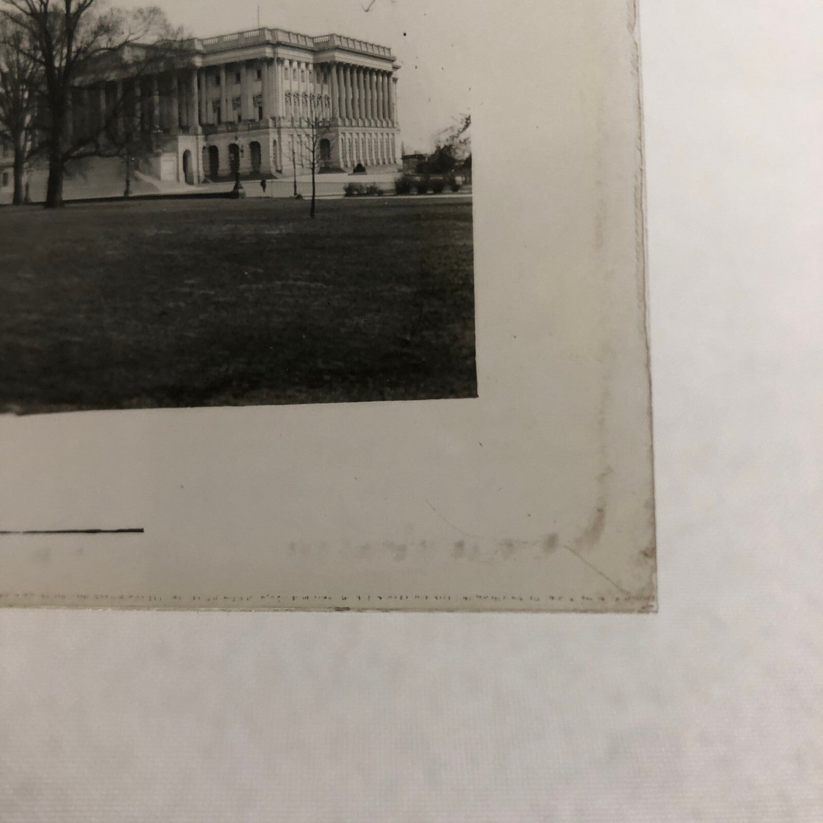 Glass Plate Lantern Slide United States Capitol Building Washington DC