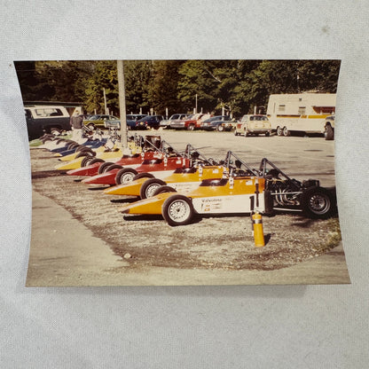 Vintage Car Racing Photo Circuit Mont Tremblant Quebec Photograph