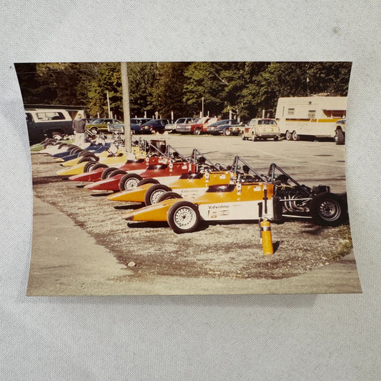 Vintage Car Racing Photo Circuit Mont Tremblant Quebec Photograph