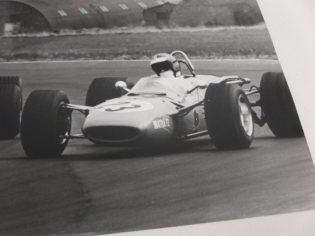 Vintage 1968 Car Racing Photo Photograph - Formula 2 ? Lotus Matra 
