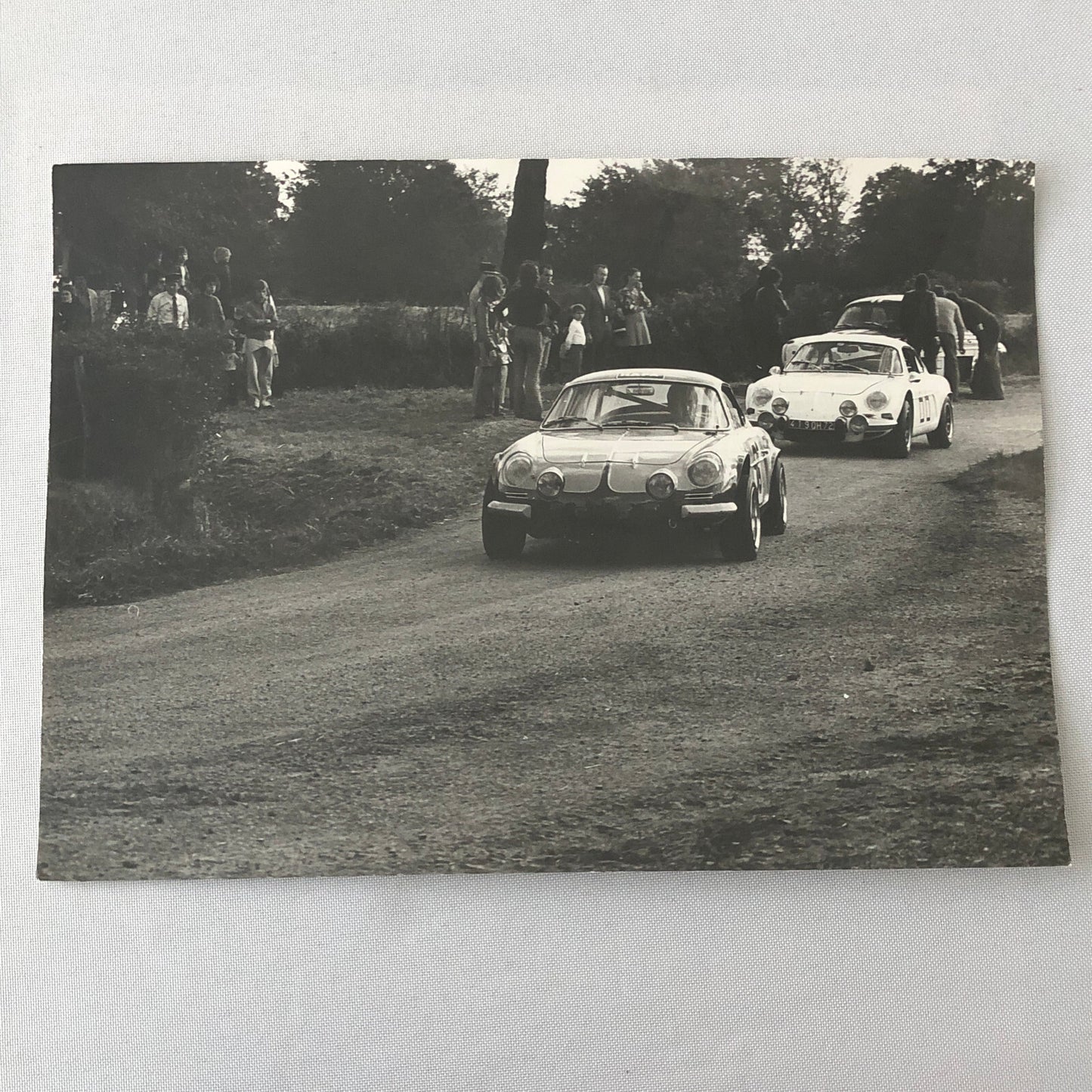 Vintage Renault Alpine Racing Car Photo Photograph Print 