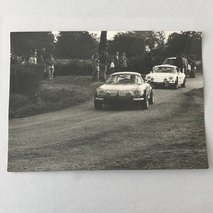 Vintage Renault Alpine Racing Car Photo Photograph Print 