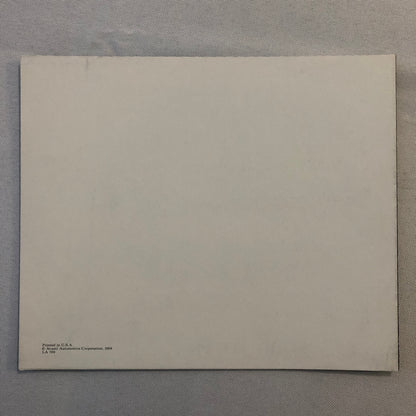 Vintage Avanti Sales Brochure Catalog 1988 Coupe Convertible