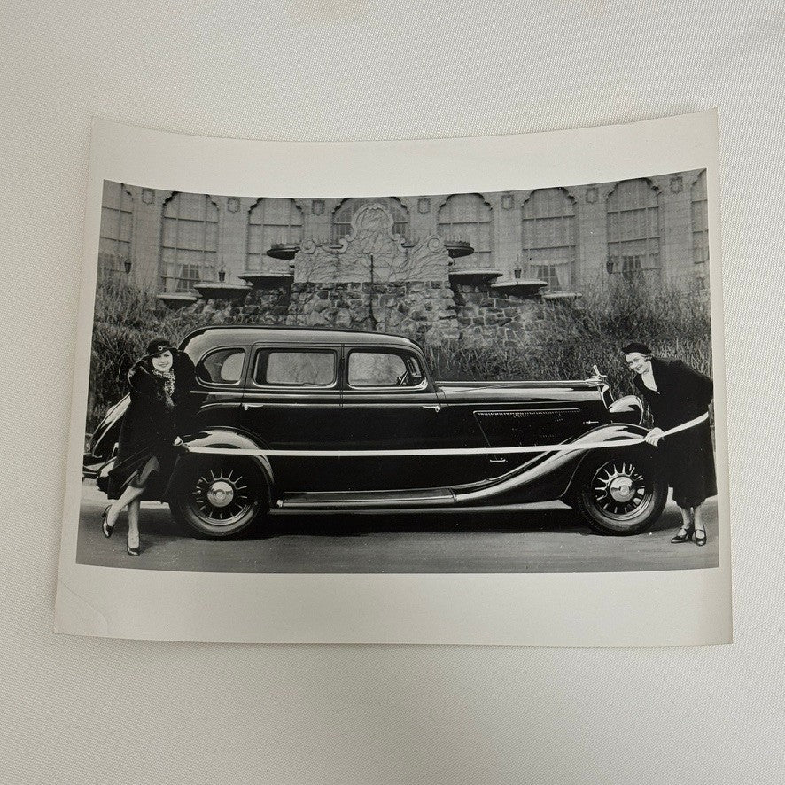 Vintage 1934 Studebaker Skyway Sedan Car Photo Photograph Modern Print