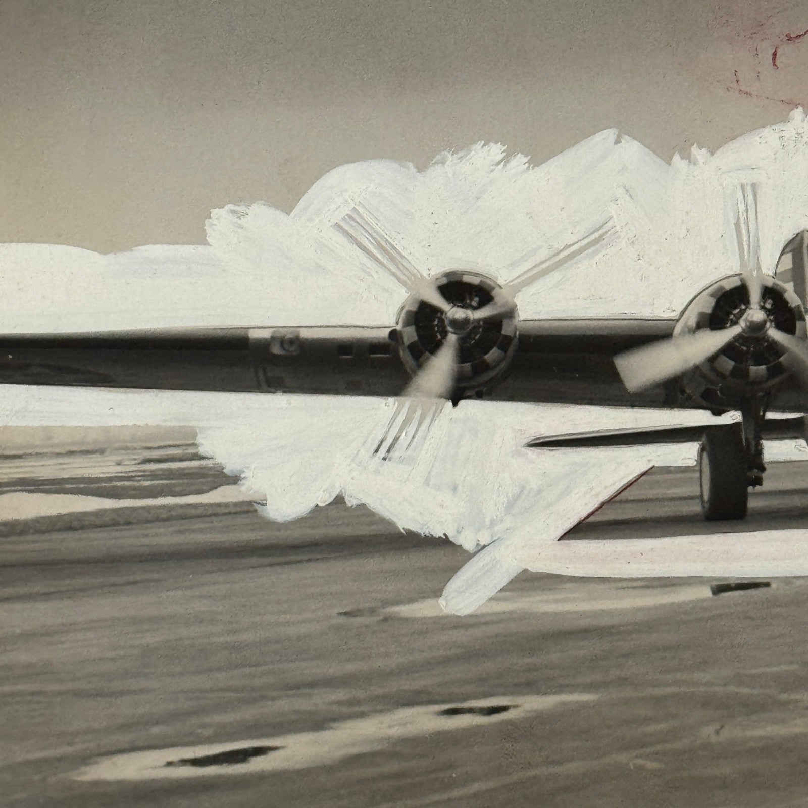 1940 Flying Fortress Military Aircraft Airplane Plane Press Photo Photograph