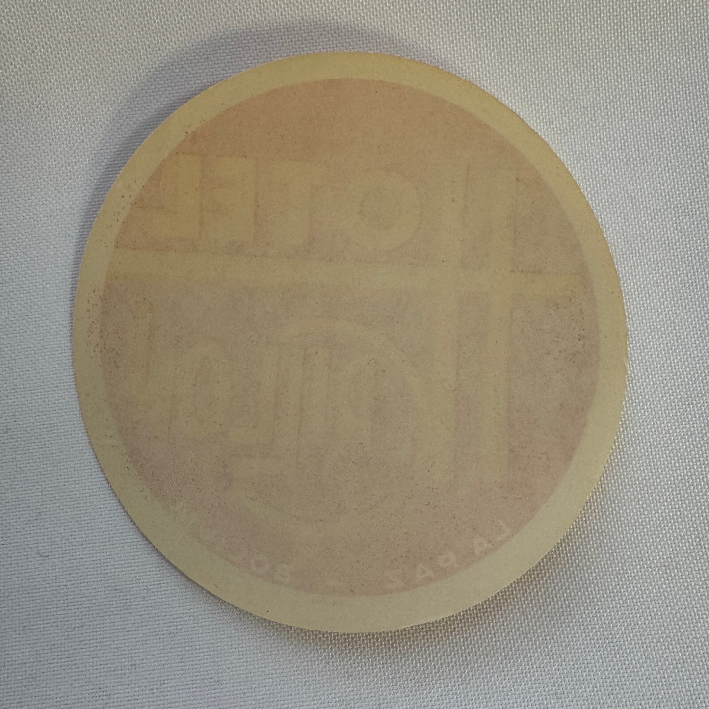 Vintage Travel Luggage Label Hotel Crillon La Paz Bolivia