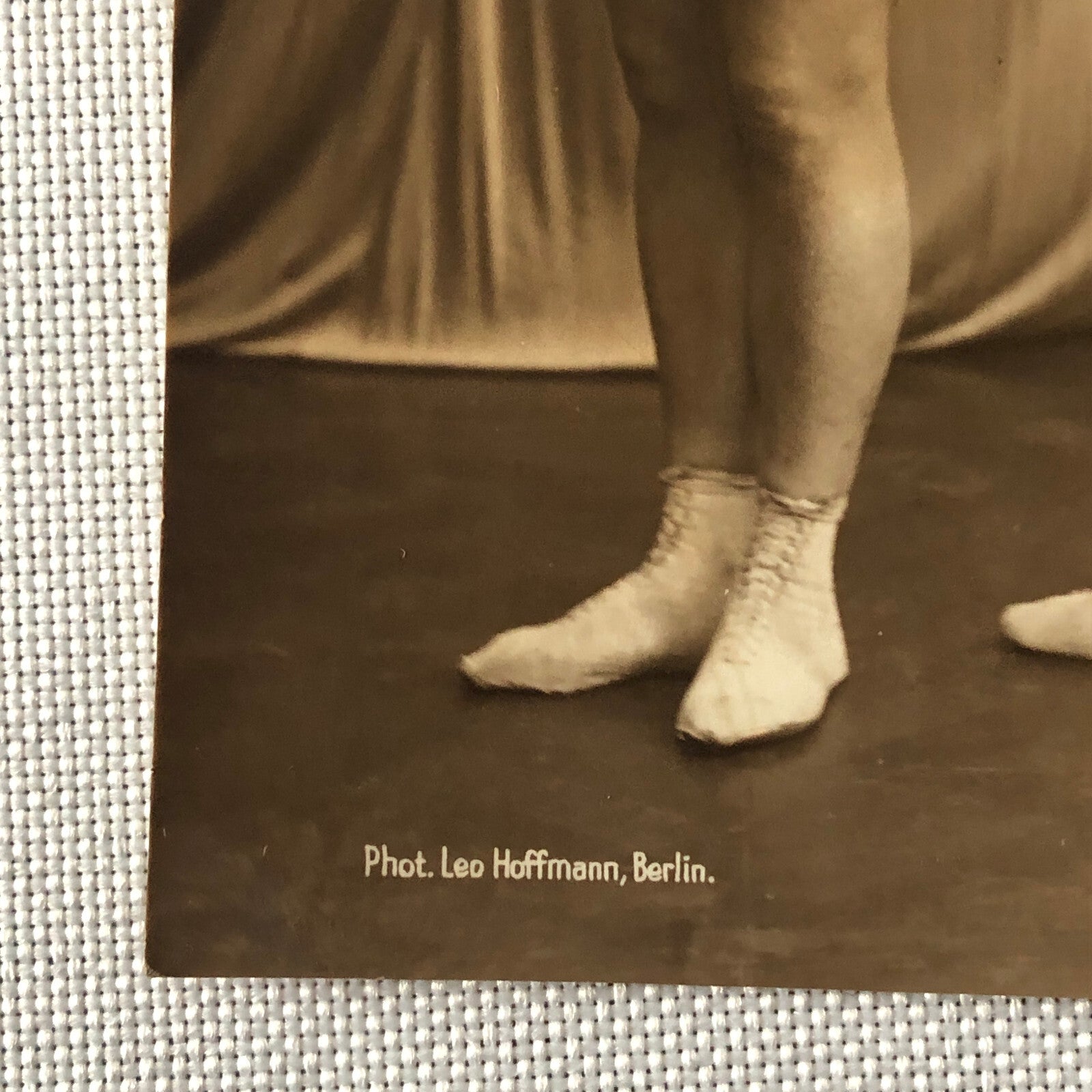 Circus Performer Real Photo Postcard Post Card RPPC Photograph Emil Sandow Trio