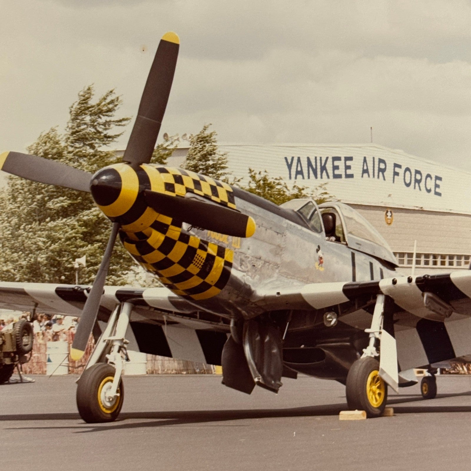 Vintage US Military Aircraft Airshow Photo Large Aviation Photograph Air Force