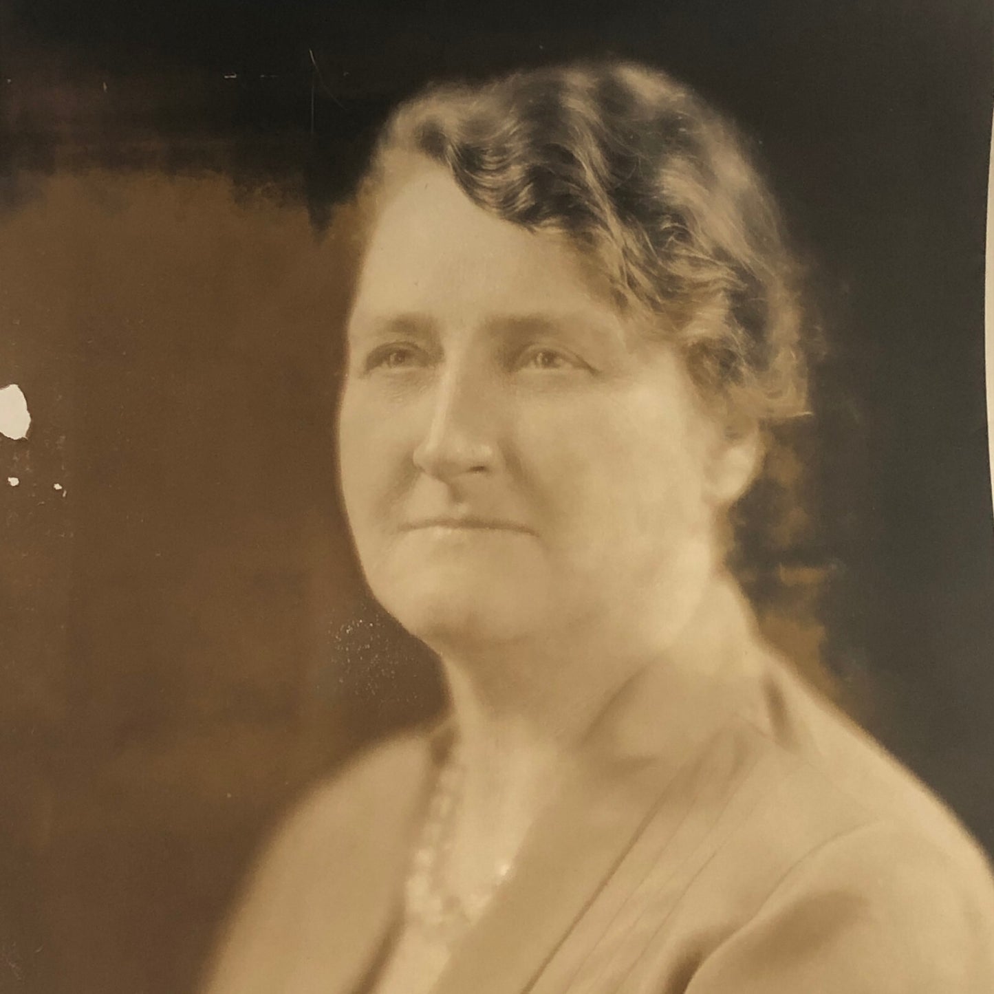 Press Photo Photograph Society Woman Secretary of War Wife Mrs George Dern 1933