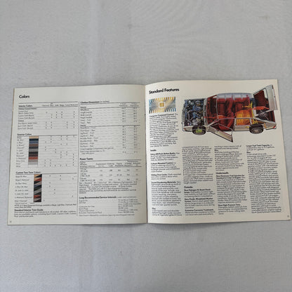 1982 Chevrolet Citation Car Sales Brochure Catalog Chevy X11 X-11