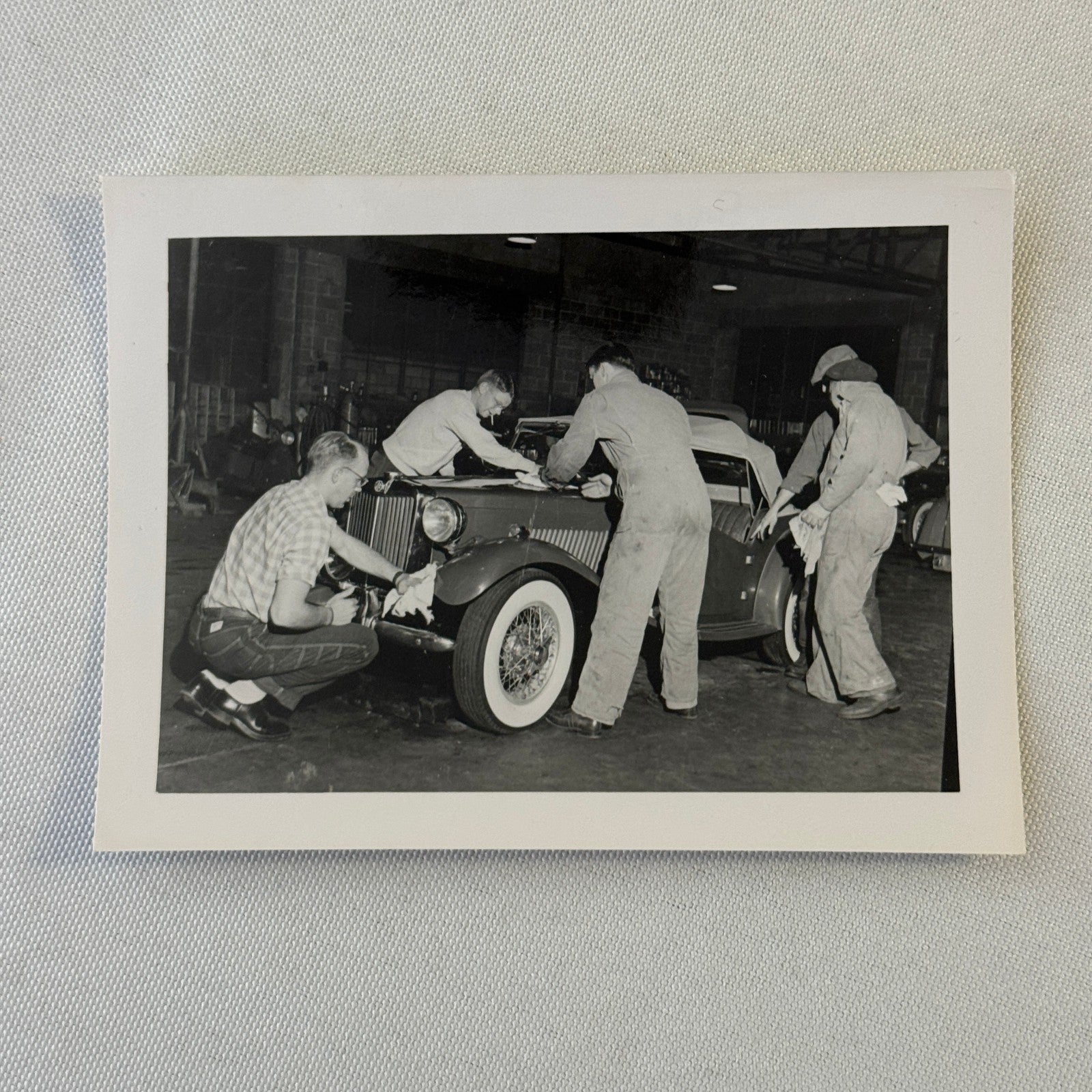 Vintage MG Roadster Car Photo Photograph Print Lot 13x 1953