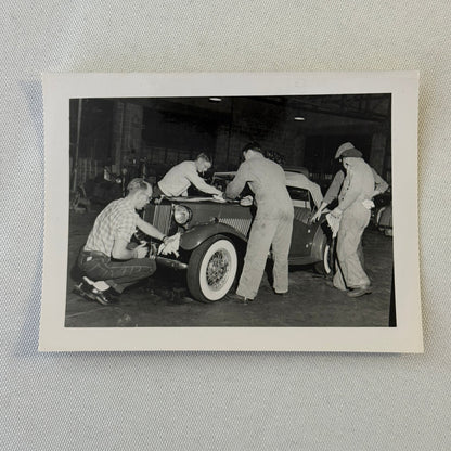 Vintage MG Roadster Car Photo Photograph Print Lot 13x 1953