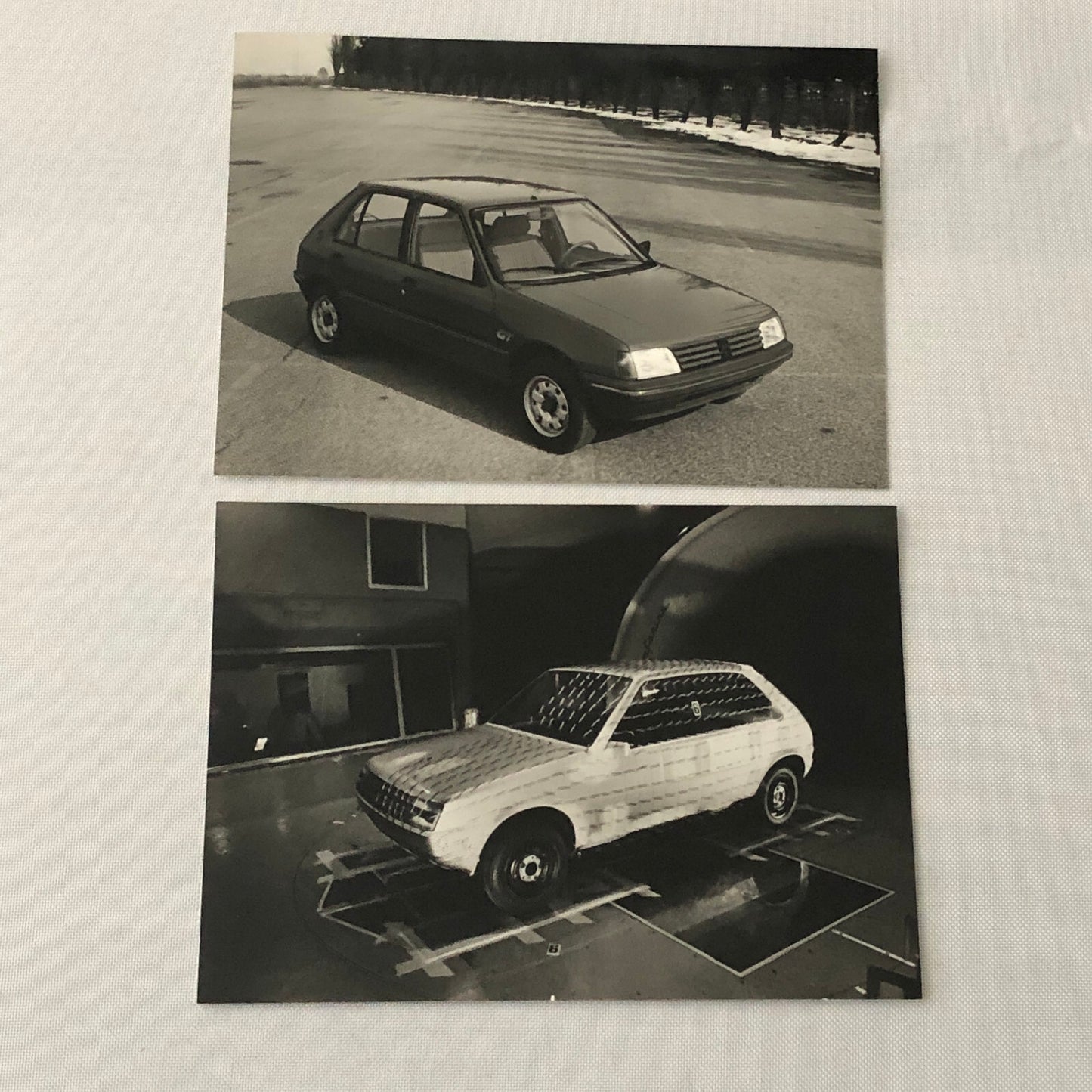 Peugeot 205 Pininfarina Car Photo Photograph Print Lot of 2