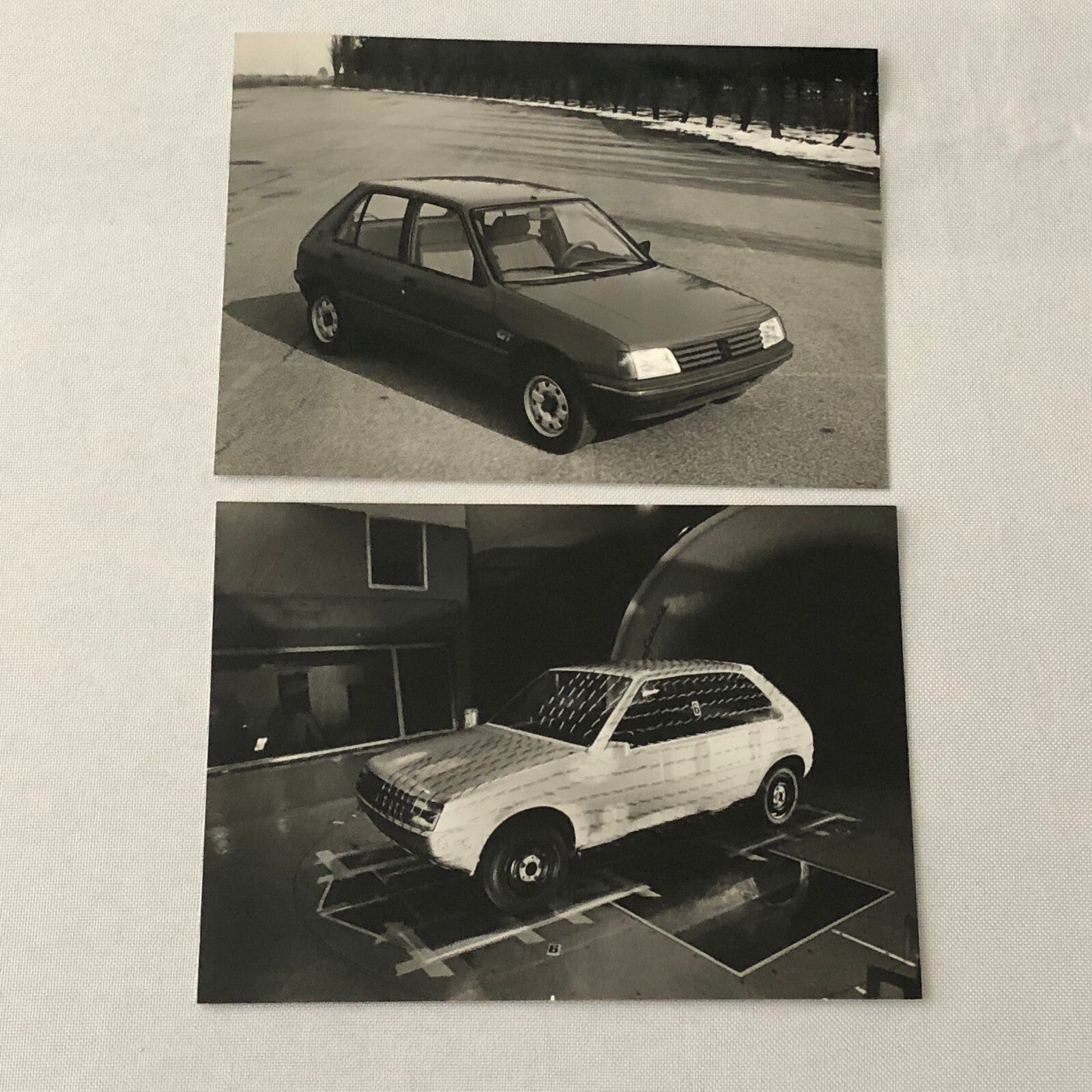 Peugeot 205 Pininfarina Car Photo Photograph Print Lot of 2