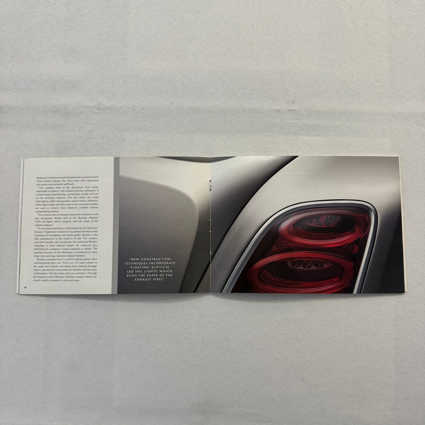 Bentley Mulsanne Car Press KIt Brochure with Photo CD