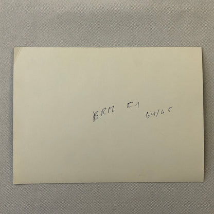 Vintage Racing Photo Photograph BRM Car