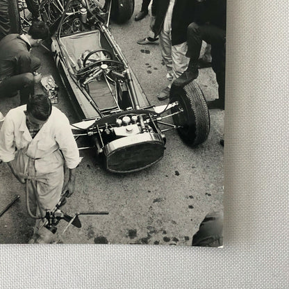 1962 Lotus 25 Climax Racing Car Press Photo Photograph - Jos Reinhard 
