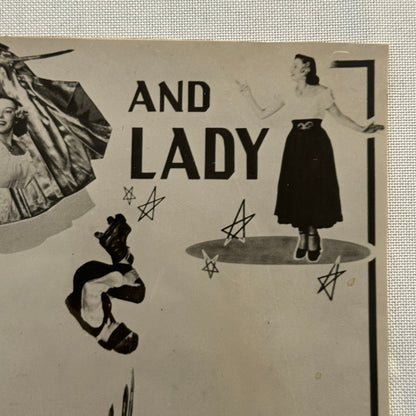 Vintage Circus Roller Skating Danger Act Postcard Post Card Ricardo Torez