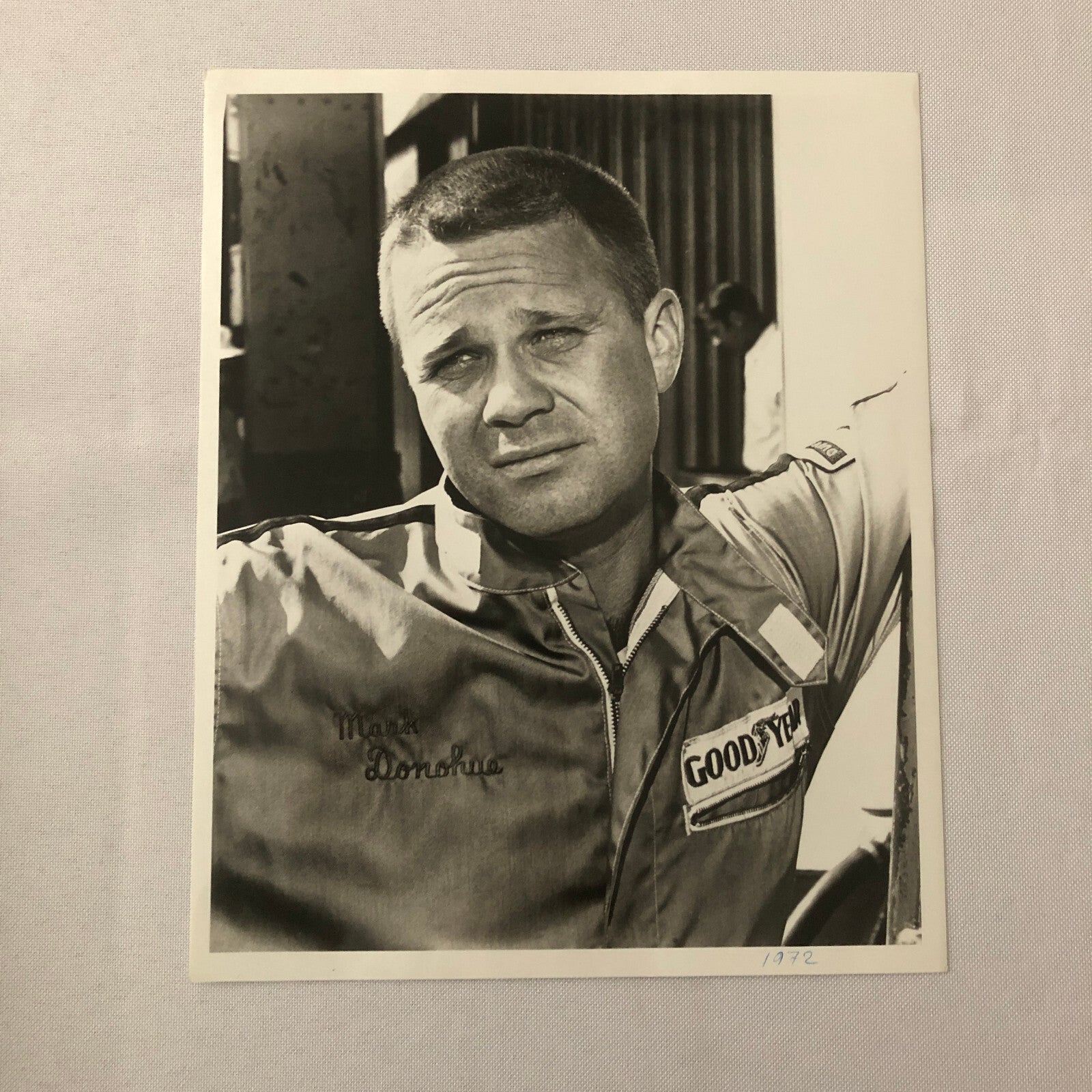 Vintage Indy Indianapolis Racing Photo Photograph Mark Donohue Driver 1972