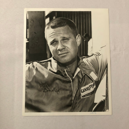 Vintage Indy Indianapolis Racing Photo Photograph Mark Donohue Driver 1972
