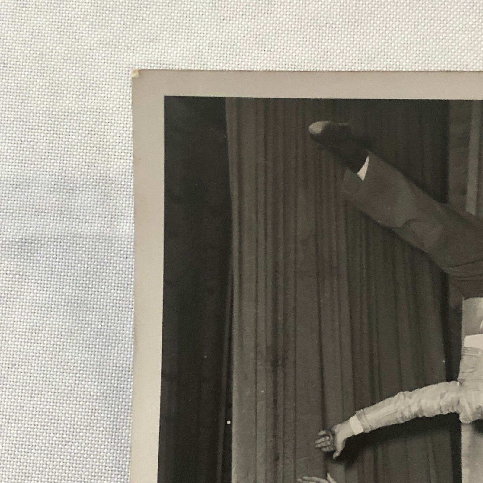 Circus Performer Unicycle Balancing Act Photo Photograph Dam Brothers Vintage