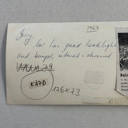 Vintage Custom Volkswagen Beetle Convertible Car Photo Photograph