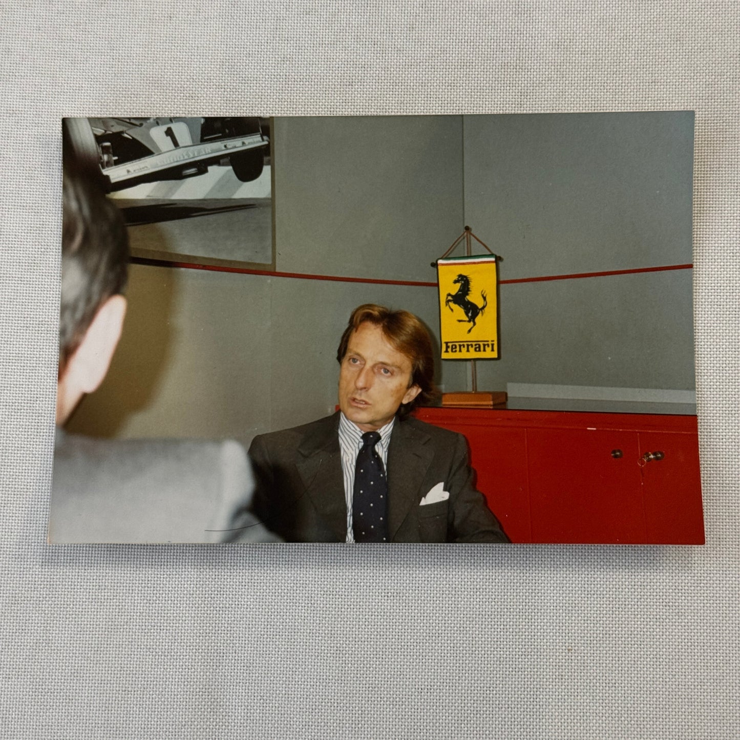 Ferrari Chairman Luca di Montezemolo Photo Photograph Print 1994