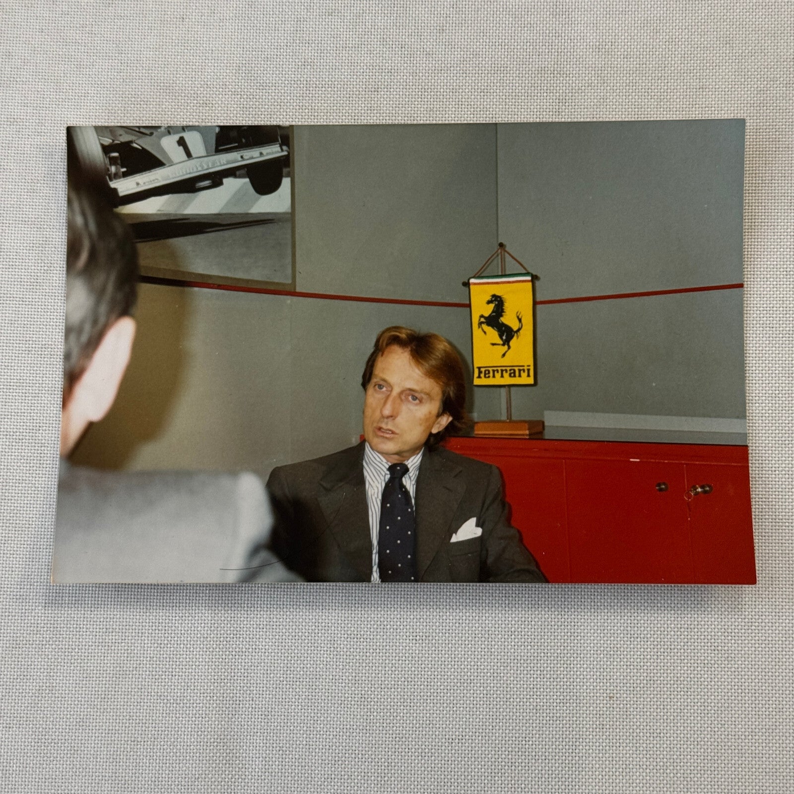 Ferrari Chairman Luca di Montezemolo Photo Photograph Print 1994