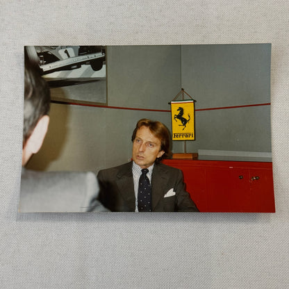 Ferrari Chairman Luca di Montezemolo Photo Photograph Print 1994