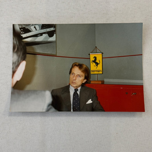 Ferrari Chairman Luca di Montezemolo Photo Photograph Print 1994