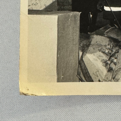 Firefighting Fire Fighter Fire Photo Photograph Print Vintage