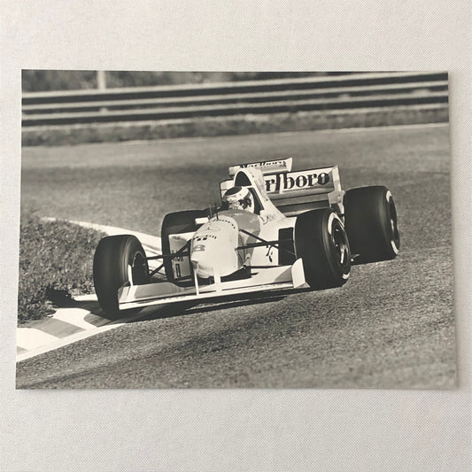 Mika Hakkinen McLaren Mercedes MP4/10 Photo Photograph F1 Formula One 1995