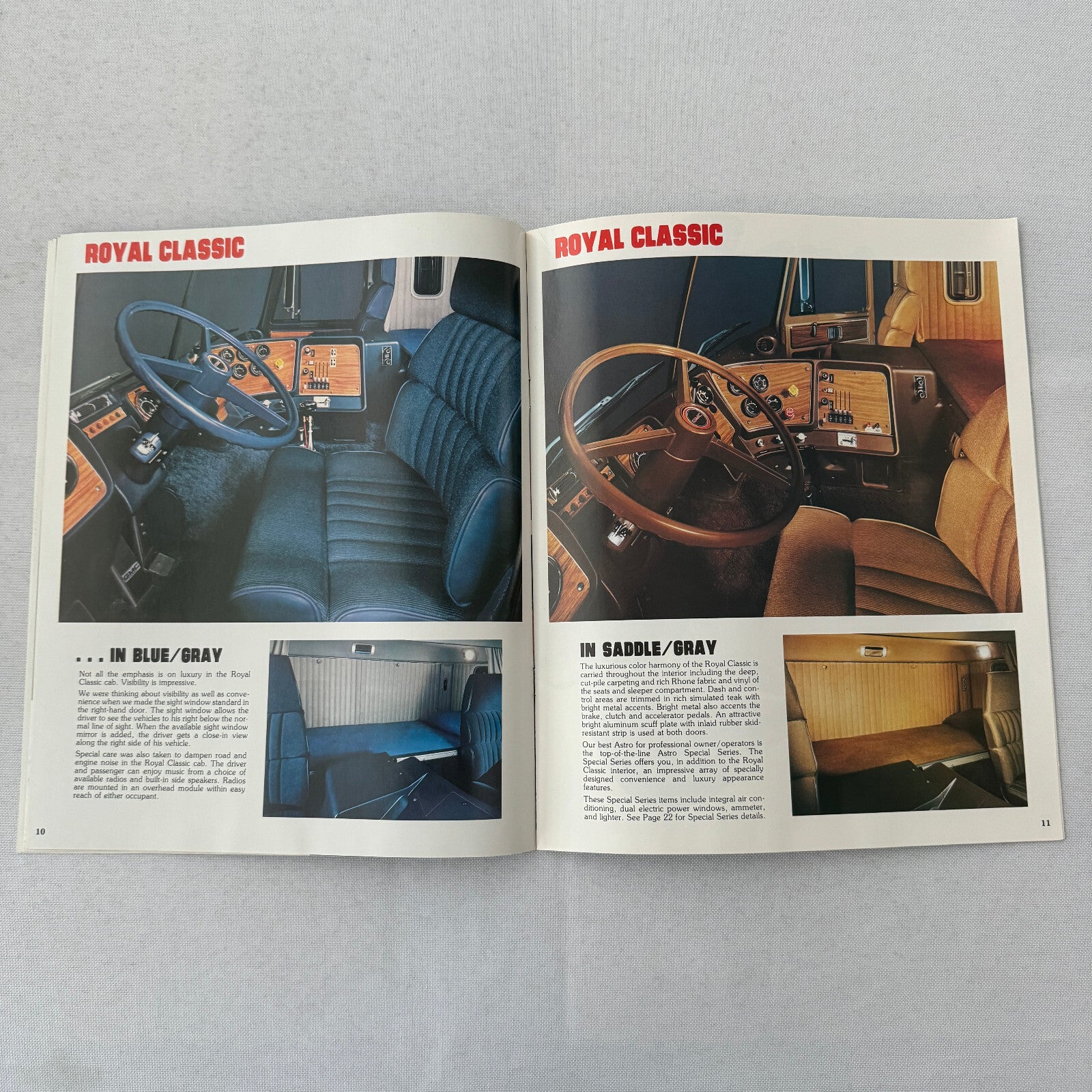 GMC Astro Truck Sales Brochure Catalog Advertising Vintage