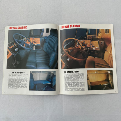 GMC Astro Truck Sales Brochure Catalog Advertising Vintage