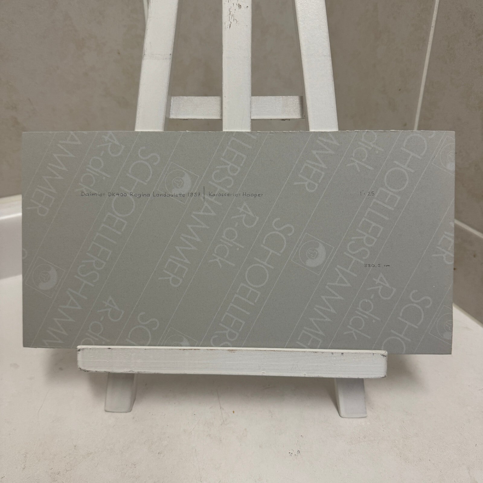 1957 Daimler DK400 Regina Landaulette Car Illustration Art Drawing Hand Drawn