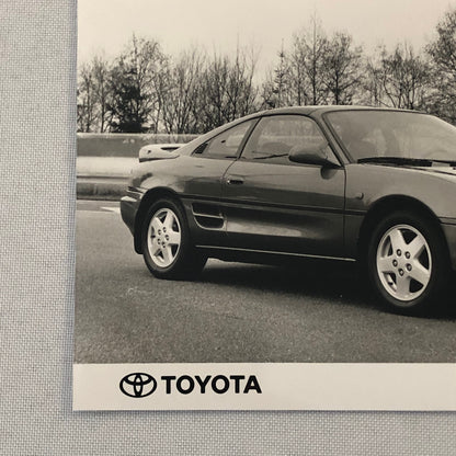 Vintage Toyota MR2 Car Factory Press Photo Photograph