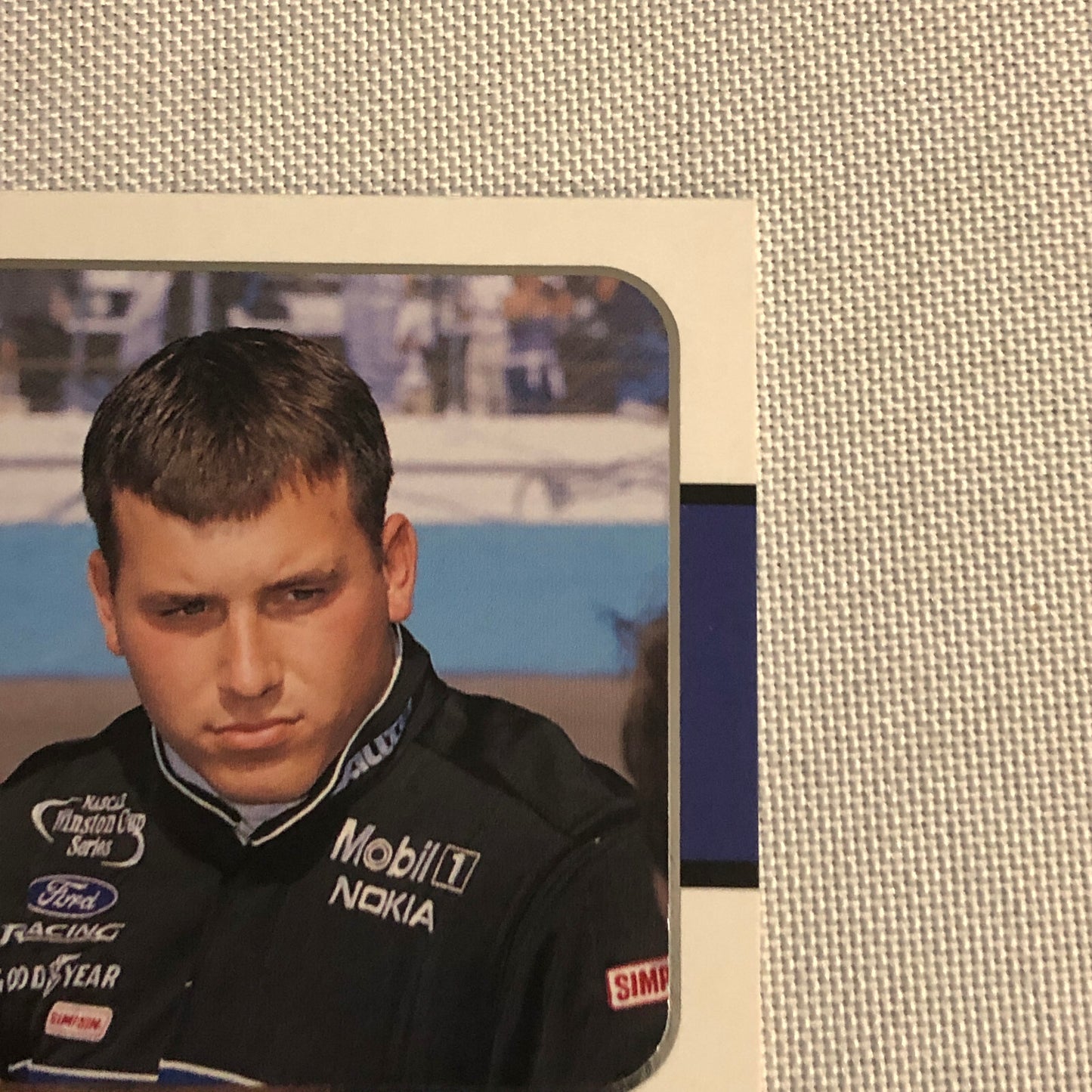 2001 2002 Press Pass Signings Ryan Newman Auto Signature Signed Card NASCAR