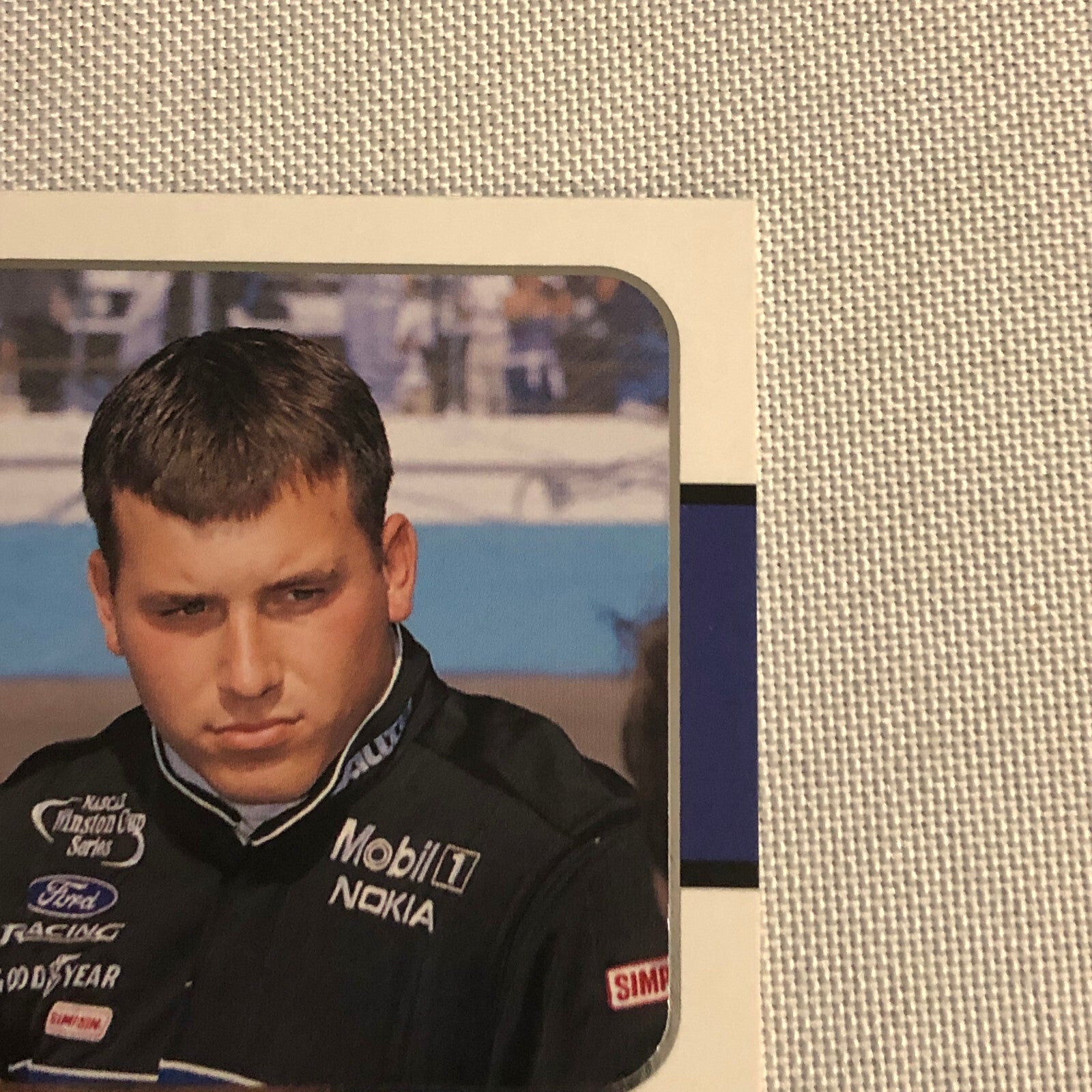 2001 2002 Press Pass Signings Ryan Newman Auto Signature Signed Card NASCAR