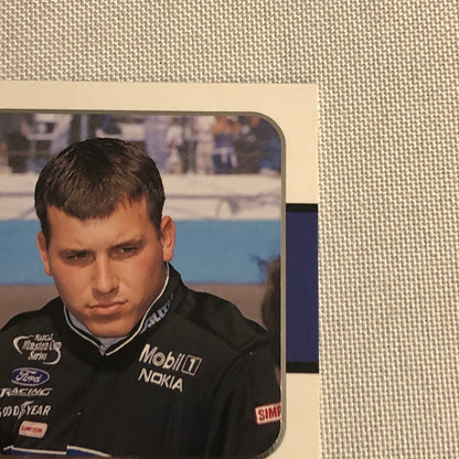 2001 2002 Press Pass Signings Ryan Newman Auto Signature Signed Card NASCAR