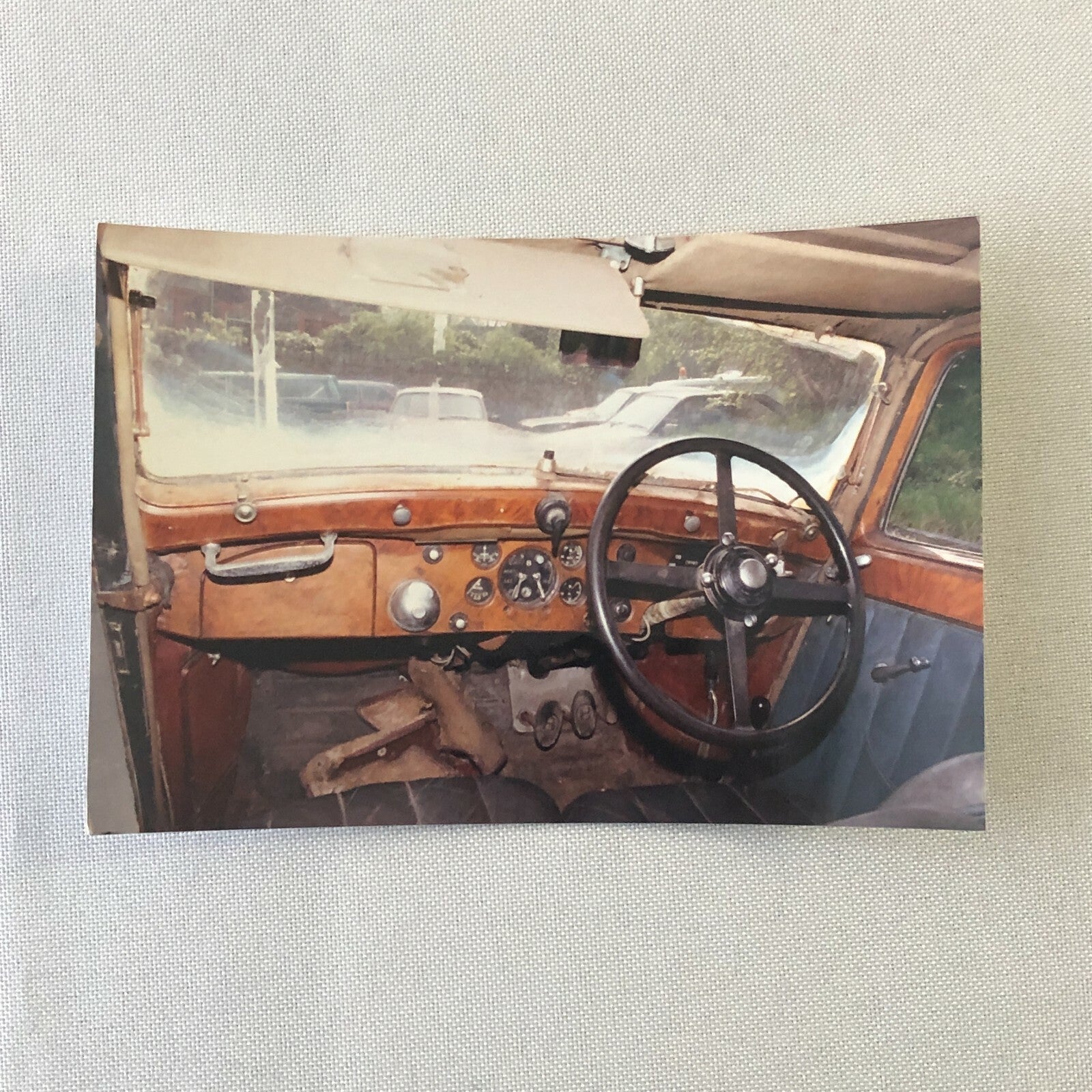 Vintage 1937 Bentley 4 1/4 Litre Park Ward Saloon Car Barn Find Photo Lot of 3