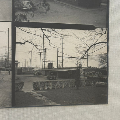Vintage Pennsylvania Railroad Photo Contact Sheet Photograph Al Paul Lefton PRR