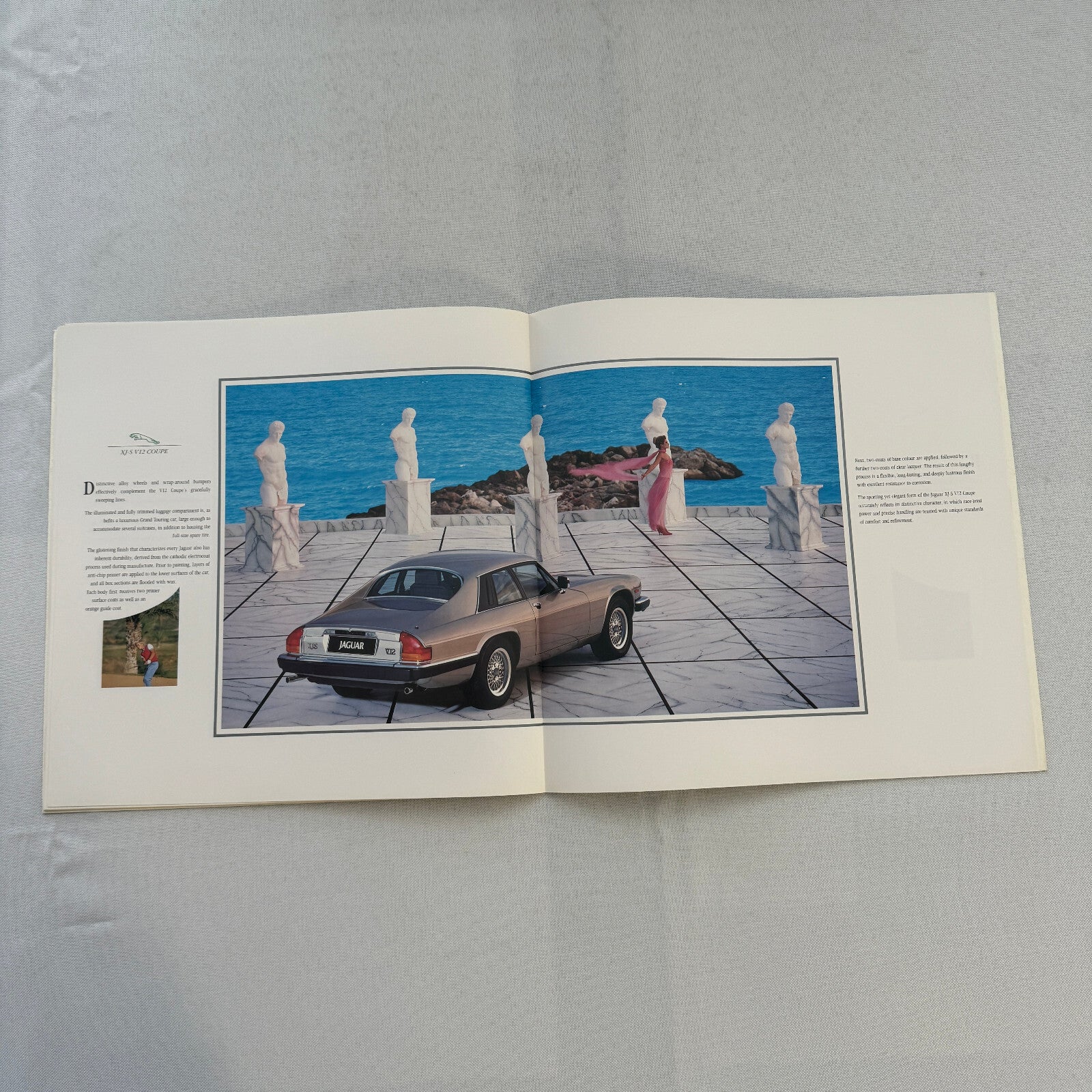 Jaguar XJ-S V12 Car Sales Brochure Catalog Advertising Coupe Convertible