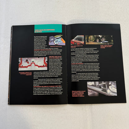 Merkur Scorpio Car Sales Brochure Catalog Advertising