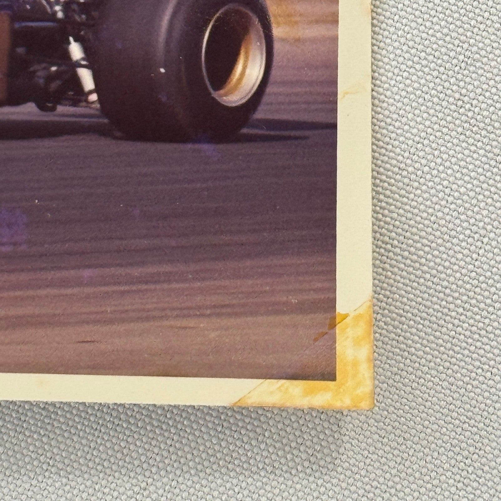 Vintage Emerson Fittipaldi Racing Driver Photo Photograph Lotus Car F1
