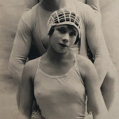 Circus Performer Real Photo Postcard Post Card RPPC Photograph