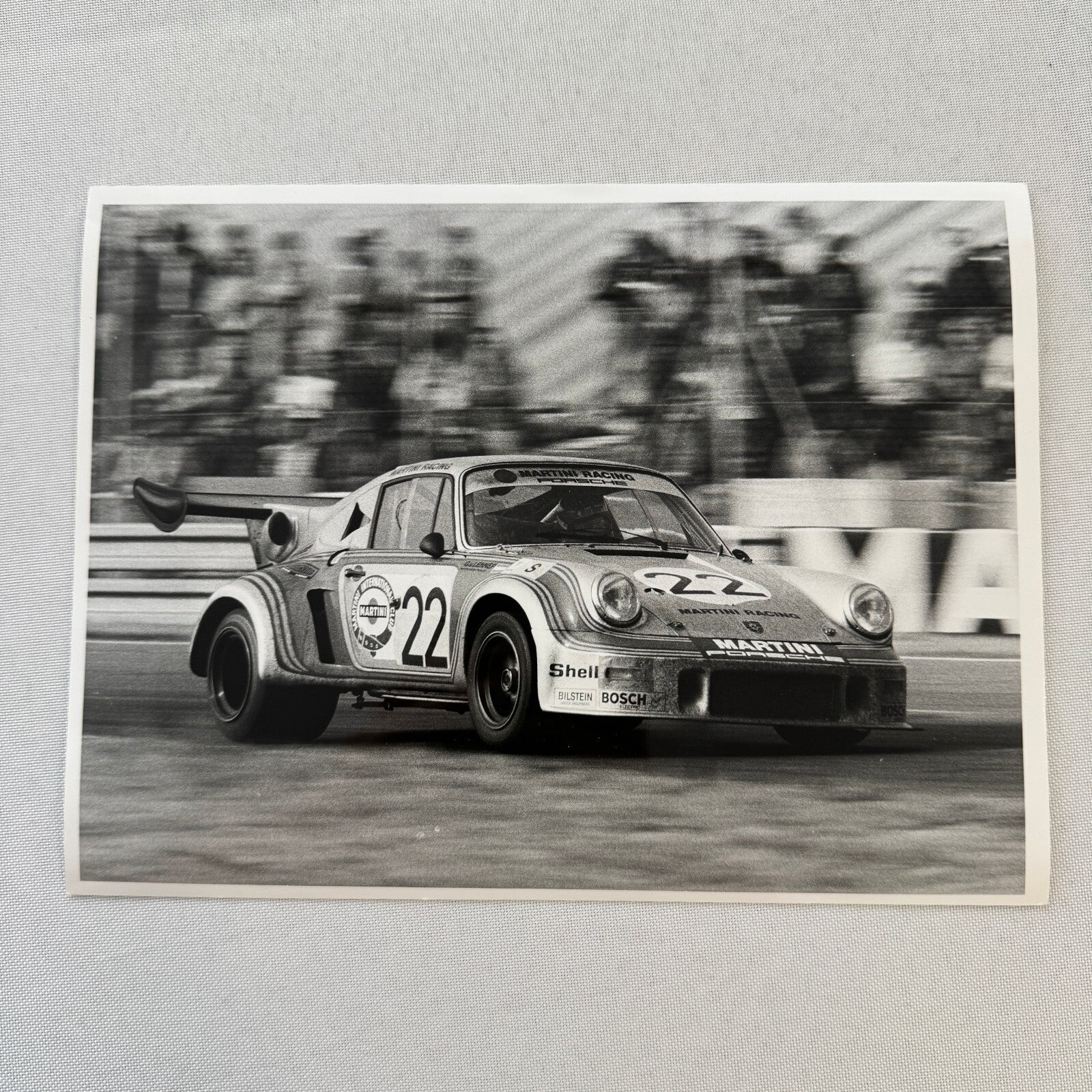 Porsche 935 Martini Racing Car Vintage Photo Photograph Print